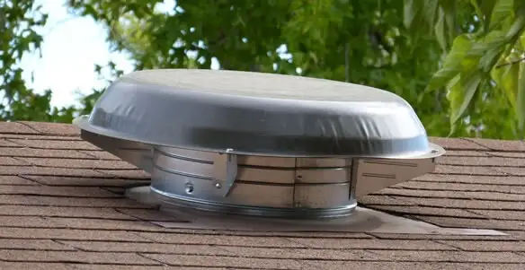 attic fan installation services with low-profile roof ventilation unit in Scottsdale, AZ