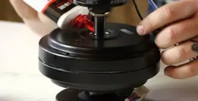 Ceiling fan motor repair and internal component adjustment in Scottsdale, AZ