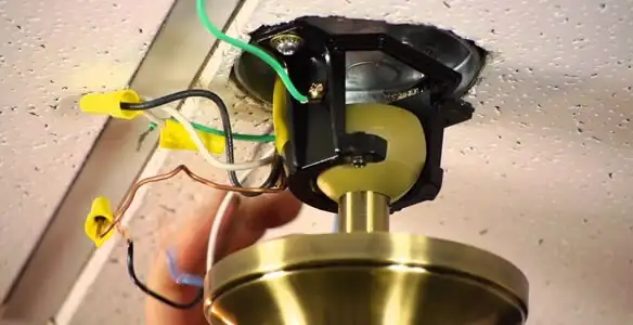 Ceiling fan wiring repair and electrical connection service in Scottsdale, AZ