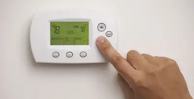 Digital thermostat installation with precise temperature programming in Scottsdale, AZ