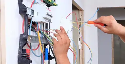 electrician services performing residential electrical panel wiring in Scottsdale, AZ