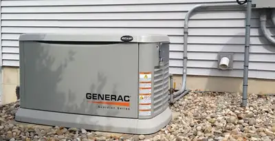 generator installation service featuring outdoor standby generator setup by licensed electricians in Scottsdale, AZ