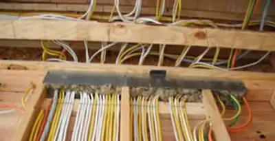 new construction wiring services with organized electrical rough-in performed by licensed electricians in Scottsdale, AZ