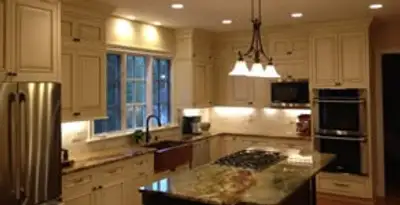 Recessed lighting installation enhancing interior lighting by professional electricians in Scottsdale, AZ