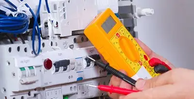 Residential electrician testing home electrical panel for safety and performance in Scottsdale, AZ