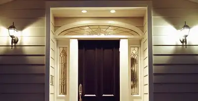 security light installation services with professionally installed entryway lighting in Scottsdale, AZ