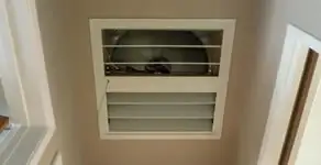 whole house fan installation services with ceiling-mounted ventilation system in Scottsdale, AZ